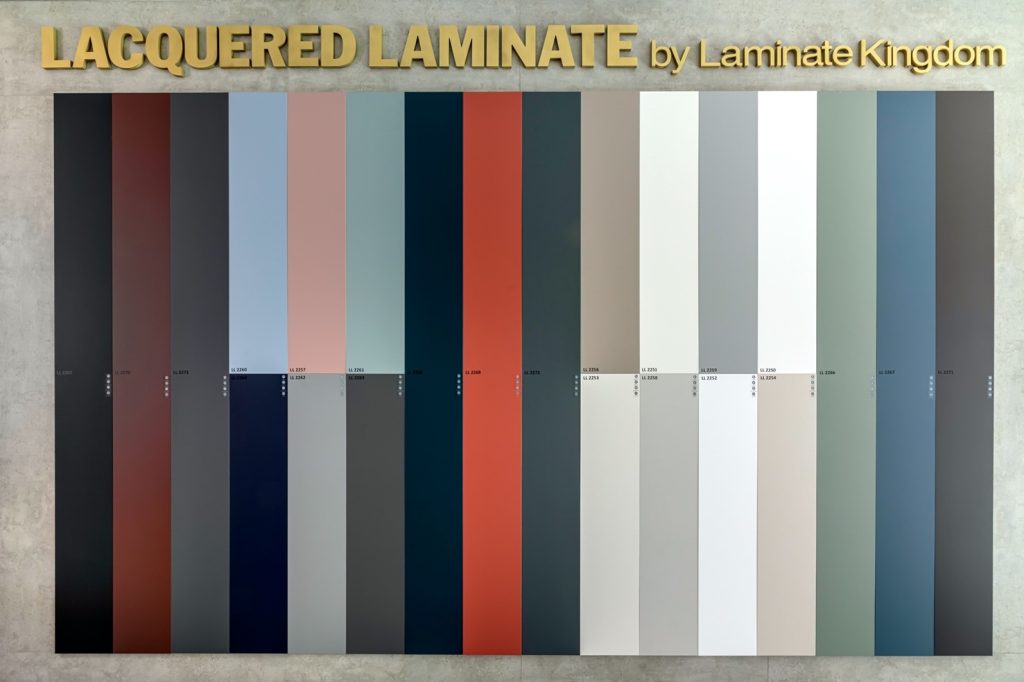Bộ sưu tập tấm Lacquered Laminate của An Cường 